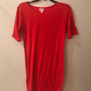Lularoe dress red size medium